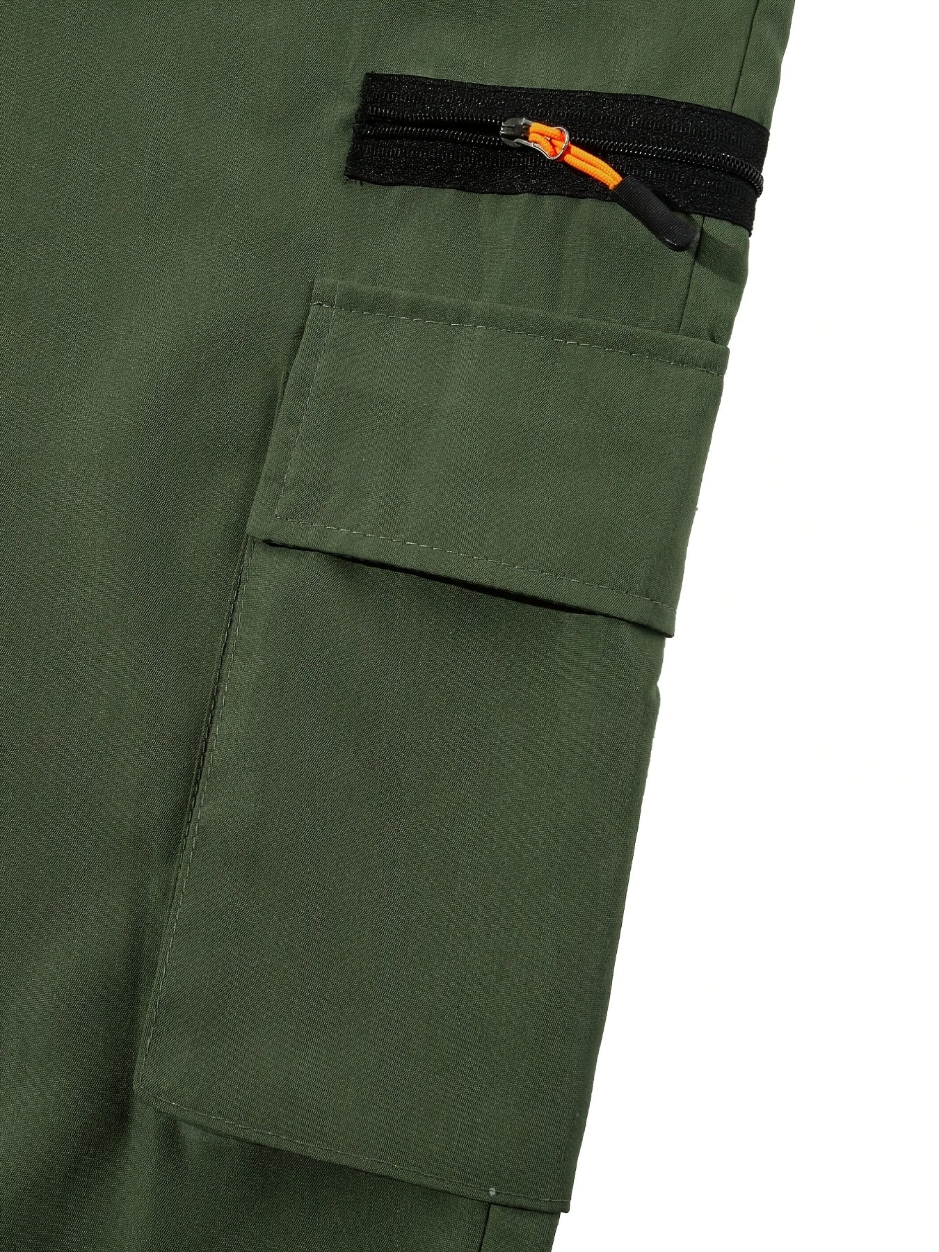 Set of 4 Men'S Long Pants with Cinched Waist And Multiple Pockets, Ideal for Outdoor Work Year-Round.