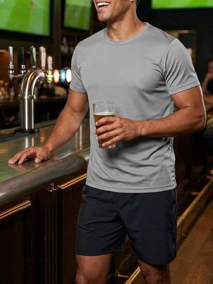 Men's 7-color mixed pack Polyester T-Shirt - product view 17