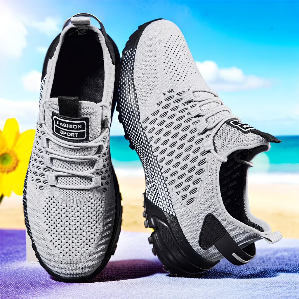 Sneakers, Double Mesh Sports Shoes, Breathable, Lightweight, Fashionable And Versatile, Suitable for Young People Who Like Sports And Trends, Daily Travel And Jogging And Fitness