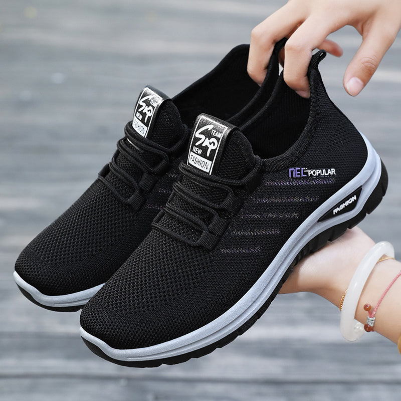 Women'S Sneakers, Women'S Mesh, One Foot Casual Shoes, Women'S Running Shoes, Lace Up Breathable Mesh, Casual Daily Wear