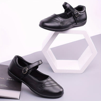 [Flat Shoes With Skirt] 2026 New Women's Flat Single Shoes With Skirt Mary Jane Beanies Casual Fashion Shallow Mouth