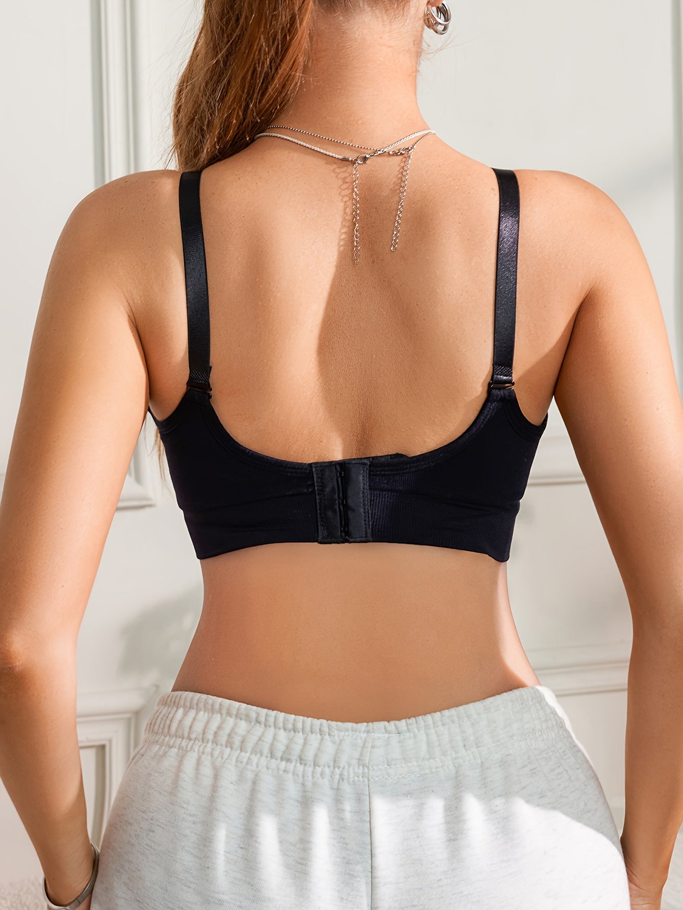 4pcs Sleep And Sports Dual Use Convenient Breastfeeding Anti Leakage Abdomen Control One Piece Seamless Fabric Suitable For Night Nursing Daily Sports