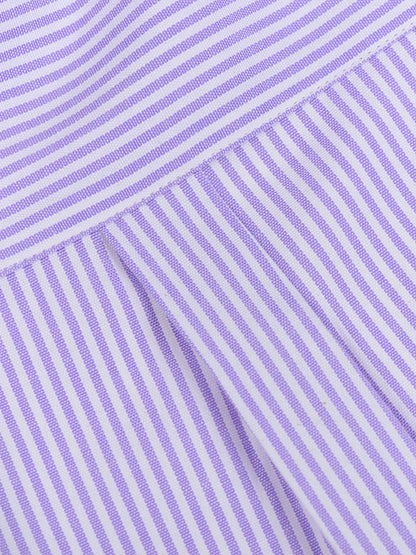 Men'S Long Sleeve Shirt with Classic Stripes, Ideal for Business Formal Events, Perfect Gift for Him