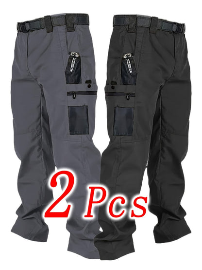Men's Cargo Pants - Stretch With Pockets Modern Style 029733