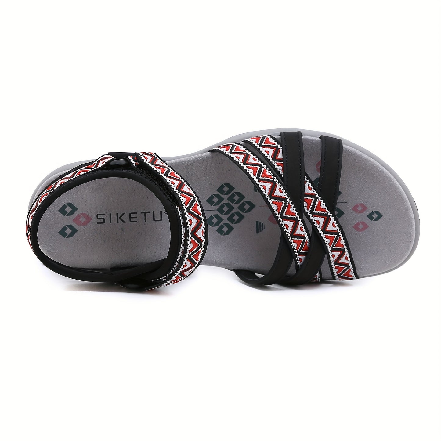 Ladies' Hiking Sandals Designed for Comfort, Featuring Arch Support And Adjustable Straps, Perfect for Outdoor Activities And Stylish for Summer Beach Outings.