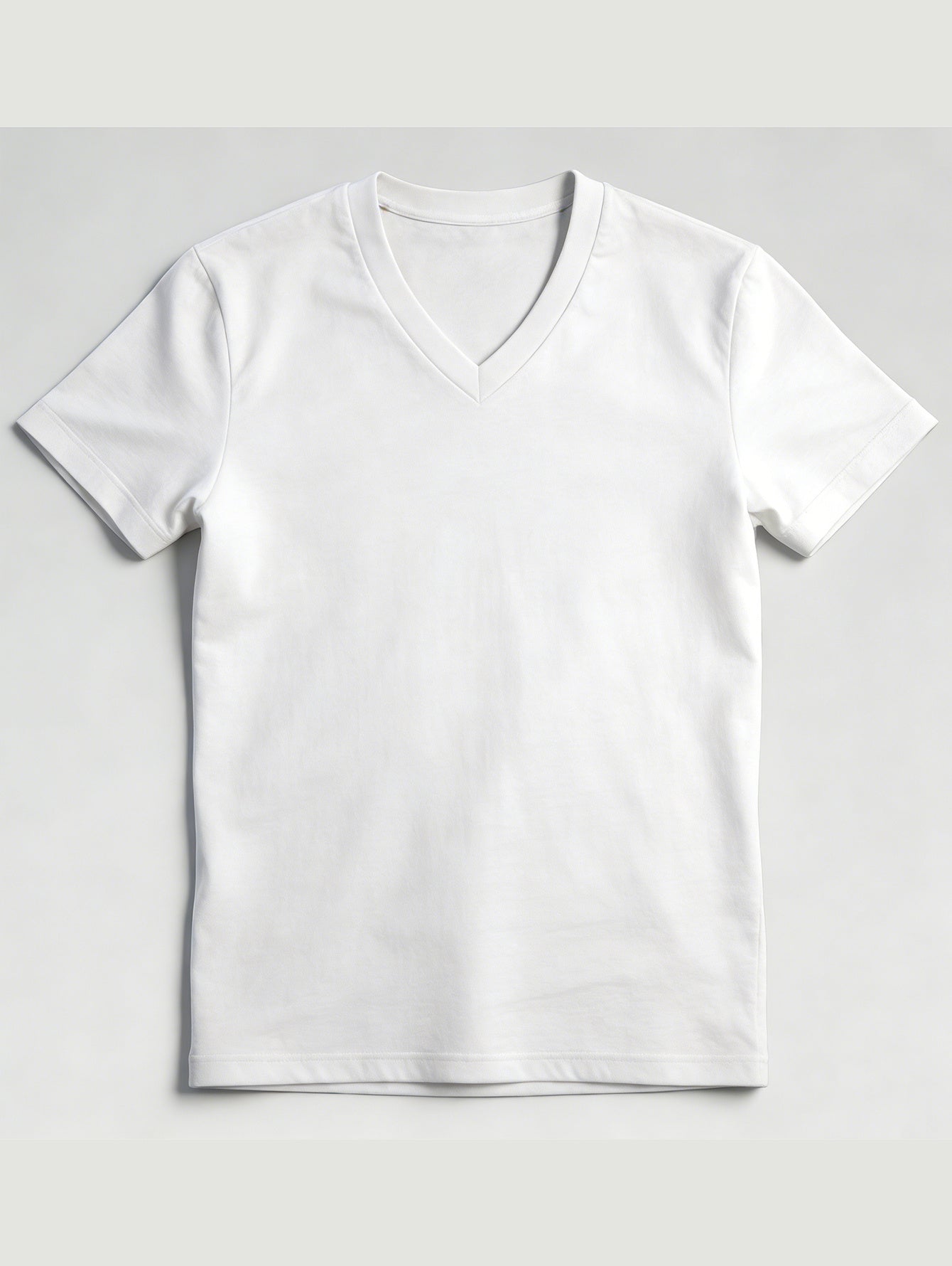 Men's HY01-Black-3pcs V-Neck Slim-Fit T-Shirt - product view 35