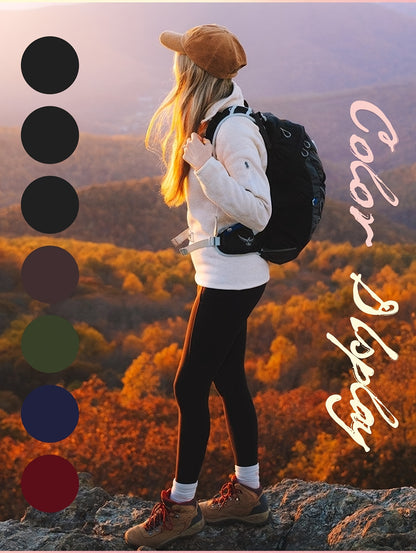 Women's Black Polyester Leggings - product view 12