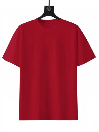 Plus Size, Women's Elegant Full-Body Floral Print T-Shirt - Short Sleeve Crew Neck Blouse, Plus Size Available, All-Season Casual & Dressy Outfits, Machine Washable Elegant Style Top