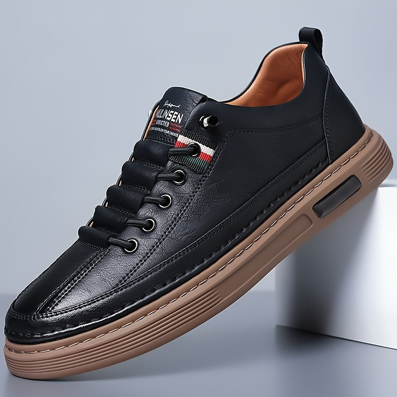 Men's Casual -Like Sneakers, All-Season Versatile Soft-Sole Shoes, Breathable Lightweight Anti-slip Fashion Footwear for Daily & Business Wear