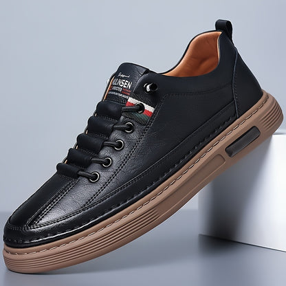 Men's Casual -Like Sneakers, All-Season Versatile Soft-Sole Shoes, Breathable Lightweight Anti-slip Fashion Footwear for Daily & Business Wear