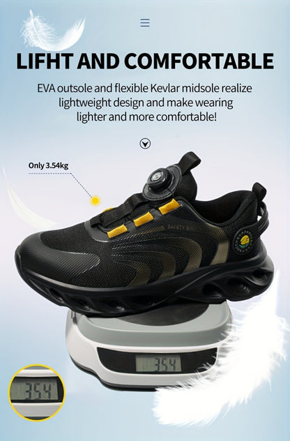 Men's Work & Safety Shoes - Steel Toe Protection & Puncture Resistant 420517