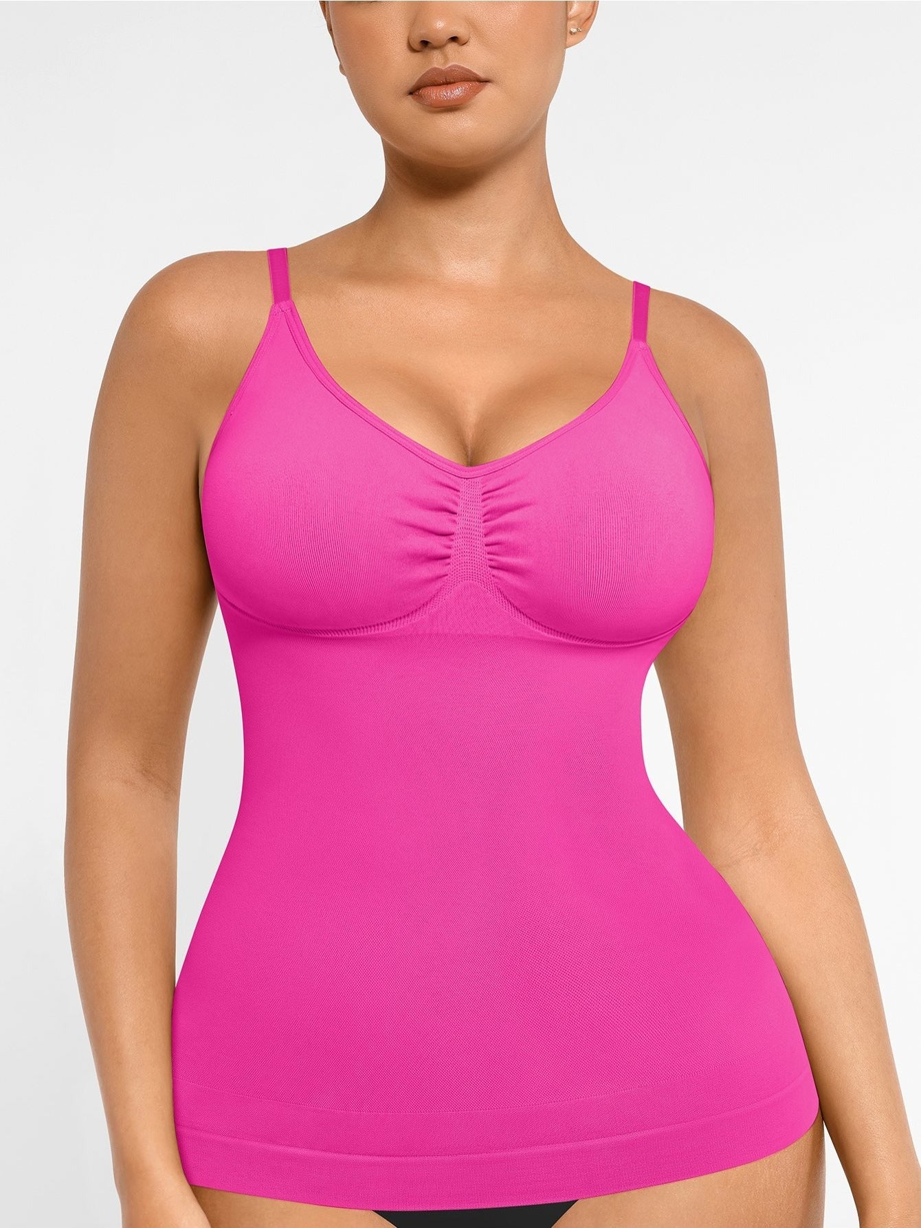 Womens Tank Top Shapewear Tummy Control Tops Cami Tank Compression V Neck Camisole