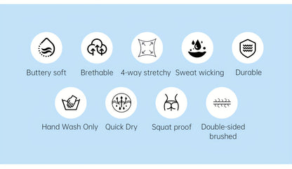 High-Waisted Women'S Yoga Pants - Tummy Control, Butt-Lifting, Soft Elastic Exercise Pants, Breathable Fitness Cycling Yoga Pants Suitable for All And Outdoor Sports Occasions