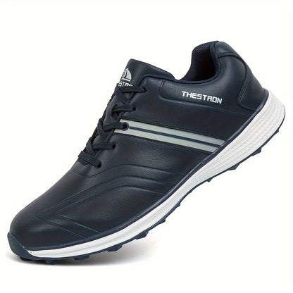 Professional Men'S Golf Shoes, Comfortable Golf Training Sneakers For All Seasons Outdoor