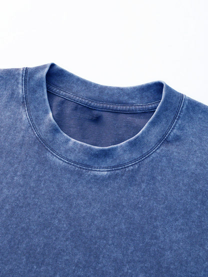 Men's Apricot Oversized Short-Sleeve T-Shirt - product view 43