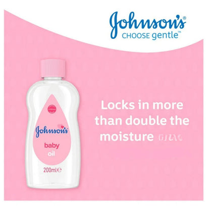 Johnson's Baby Oil - 200 ml Moisturizing Care