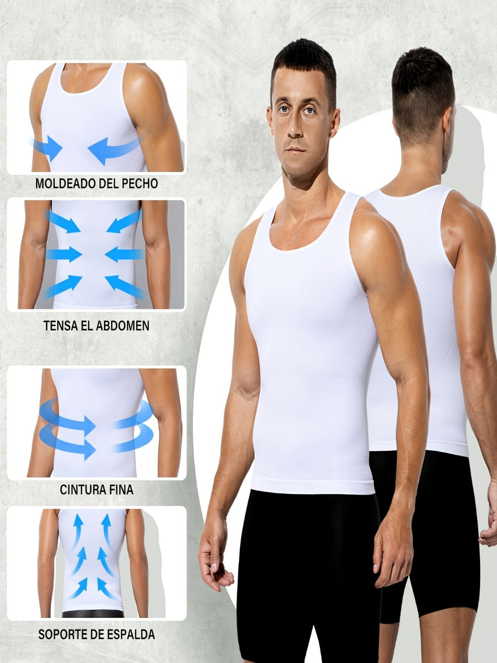 Men's Solid Color Tank Top - Sleeveless 018021