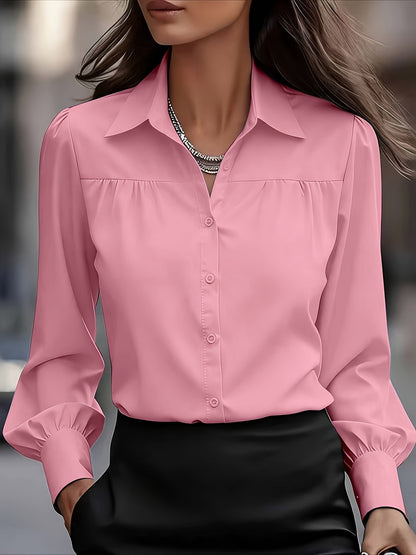 New Spring • Women's Casual Fashion • Long-sleeve Loose Blouse