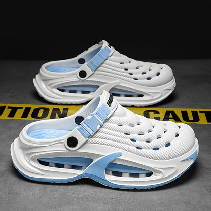 Men's White Blue Shoes - product view 4