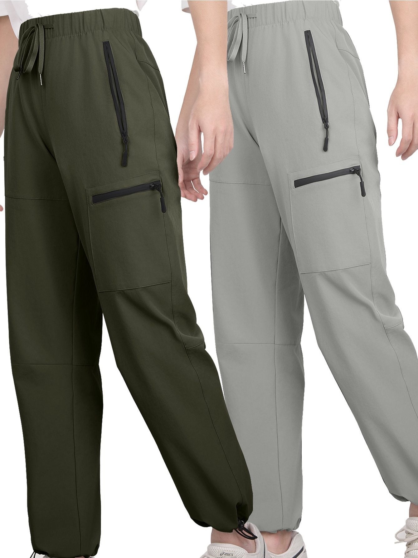 [Three Color To Choose] 1Pc Women's Lightweight Joggers Pants Without Drawstring Running Sweatpants with Pockets for Women Lounge Travel