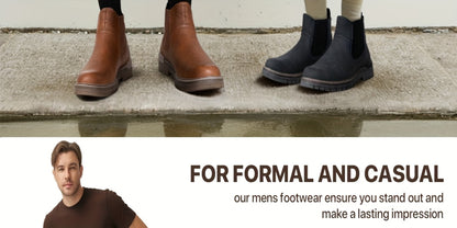 Men's Boots - Slip-On Ease