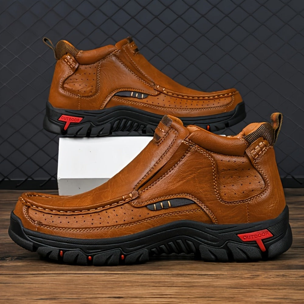 Men's Walking Shoes - Breathable Comfort & Cushioned Support