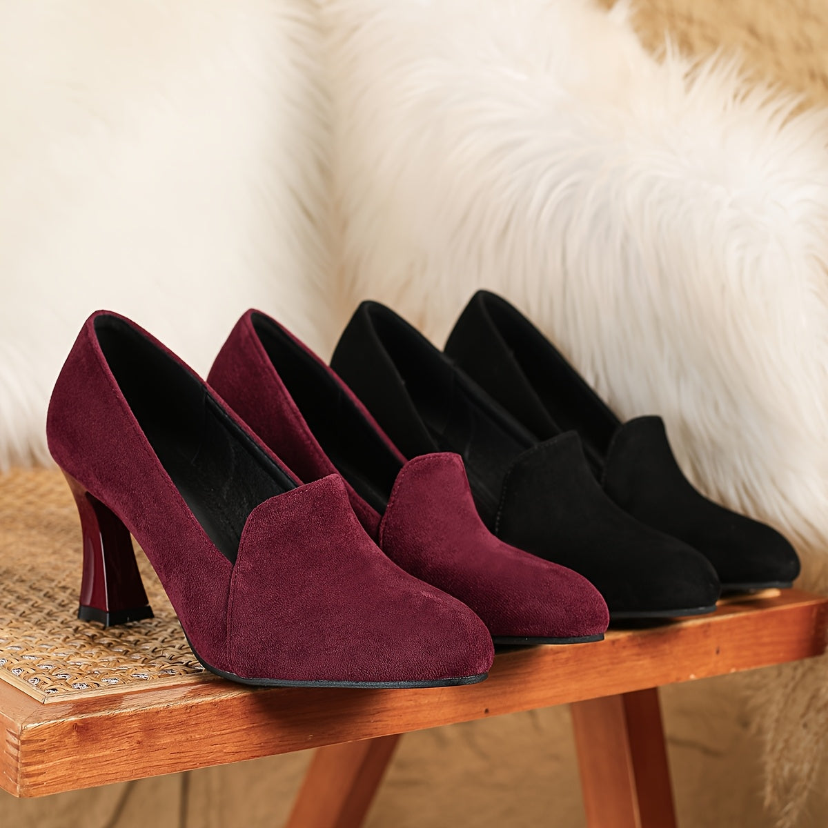 Women's Black Shoes - product view 2