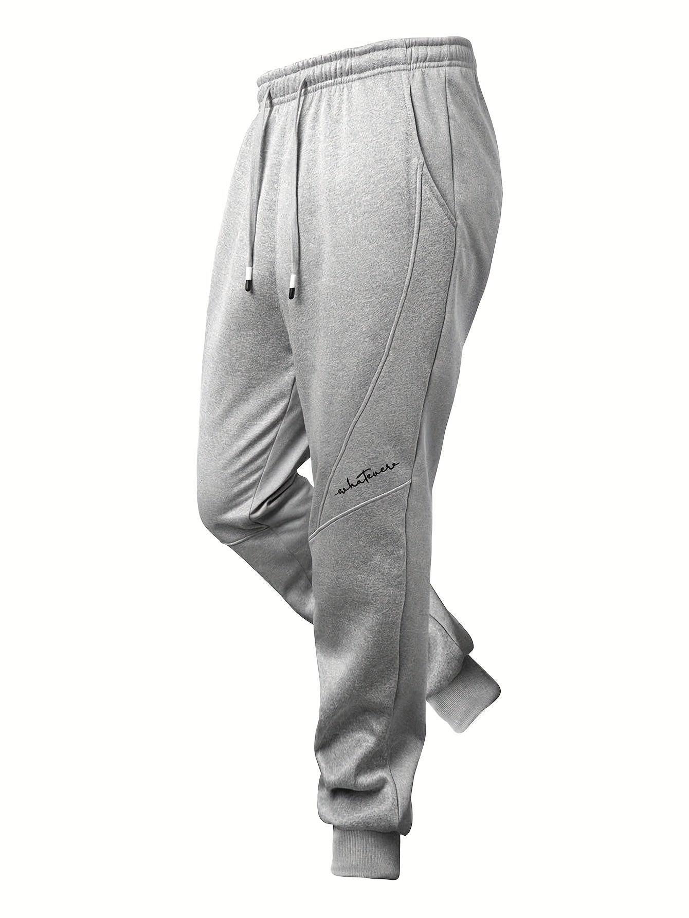 Men'S Winter Fleece Set: Zip-Up Hooded Thick Jacket with Sherpa-Lined Pants, Thermal Comfort, Zippered Pockets for Convenient Daily Wear, Embellished with Exquisite Embroidery