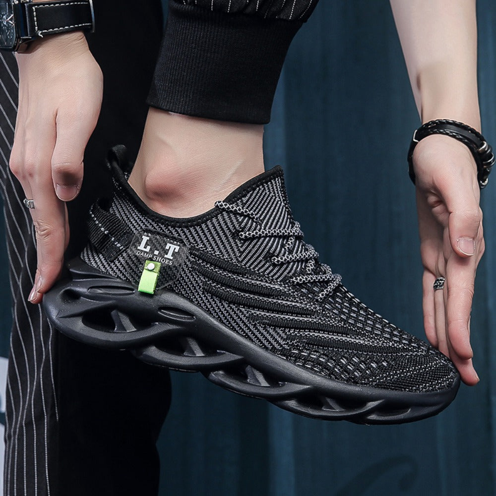 Men's Running Shoes - Breathable Mesh Cushioned Comfort for Outdoor & Travel 971749