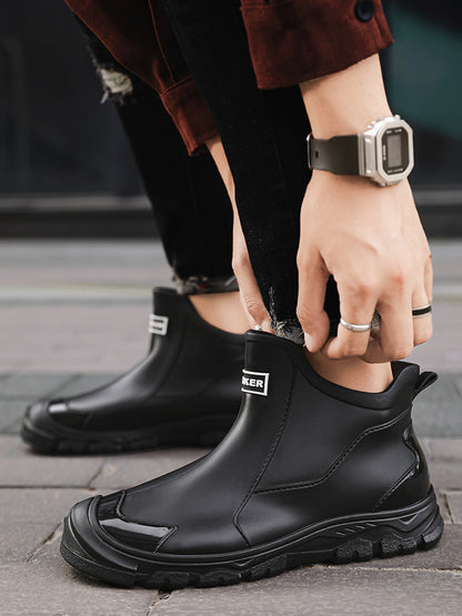 Women's Deck Boots High Quality Fishing Rain Boots, Non Slip Neoprene Boots High Traction Salt Water Ankle Boots for Outdoor Fishing, Boating, Sailing