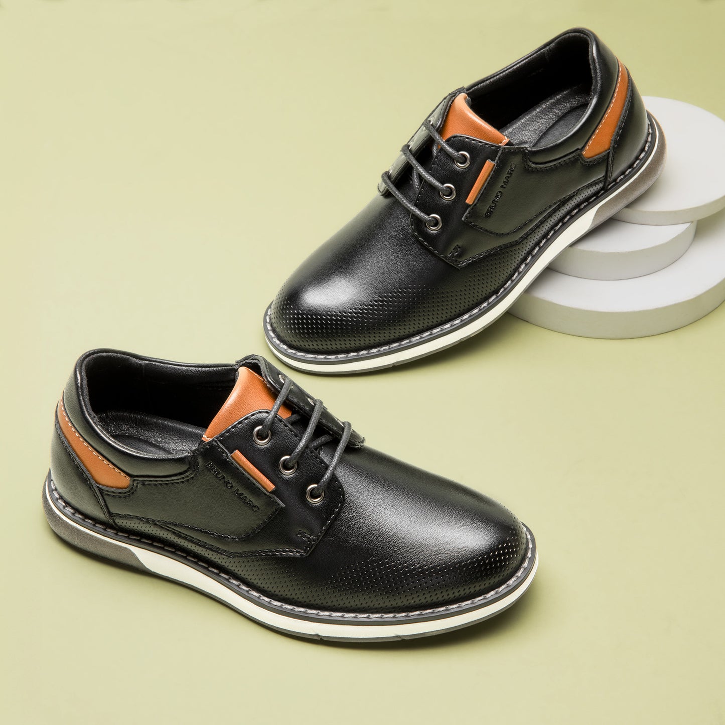 Boy's Lightweight & Anti-Slip Casual Dress Oxford Comfortable, Breathable and Durable Uniform Formal Fashion Sneaker Shoes