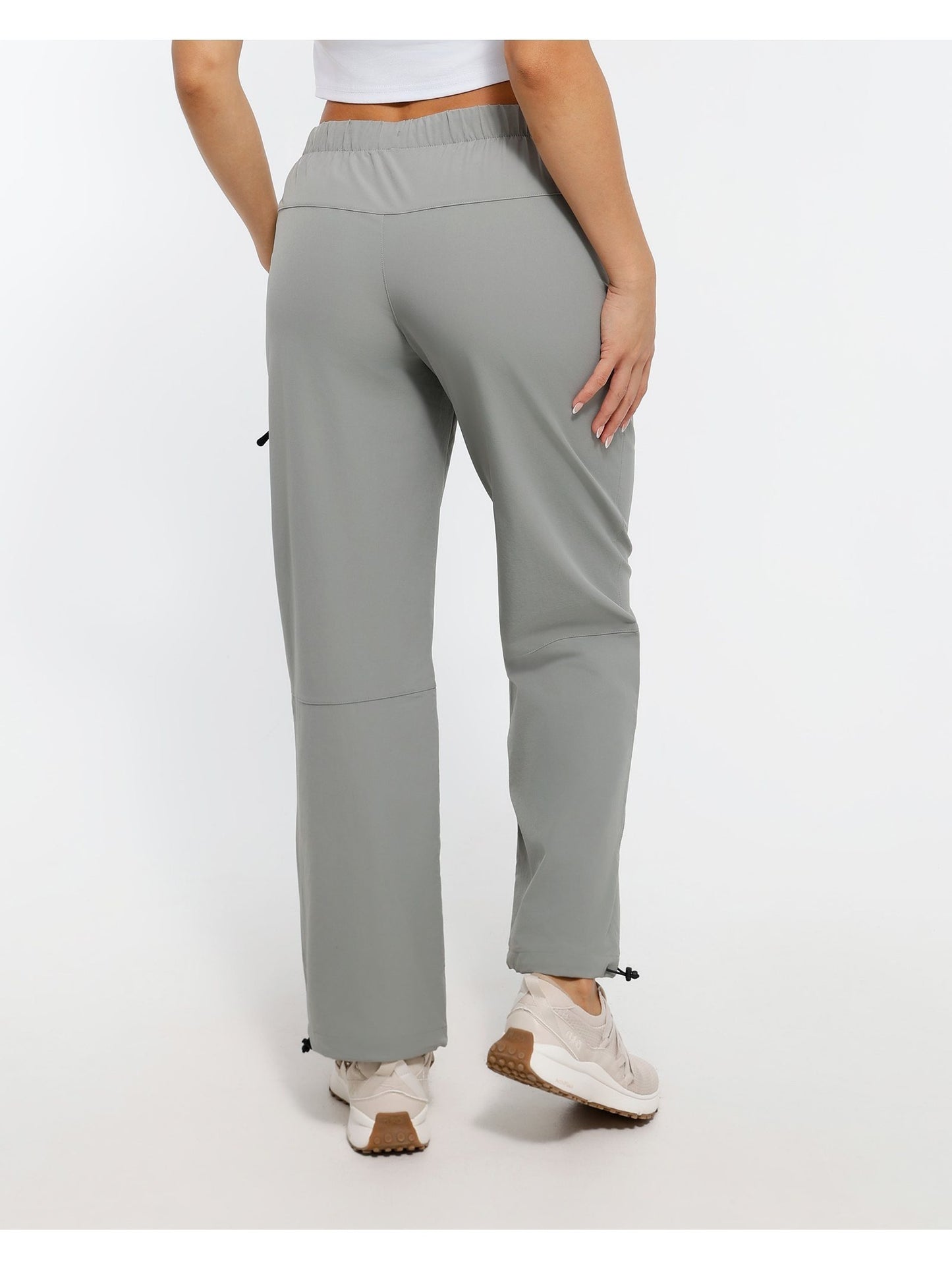 [Three Color To Choose] 1Pc Women's Lightweight Joggers Pants Without Drawstring Running Sweatpants with Pockets for Women Lounge Travel