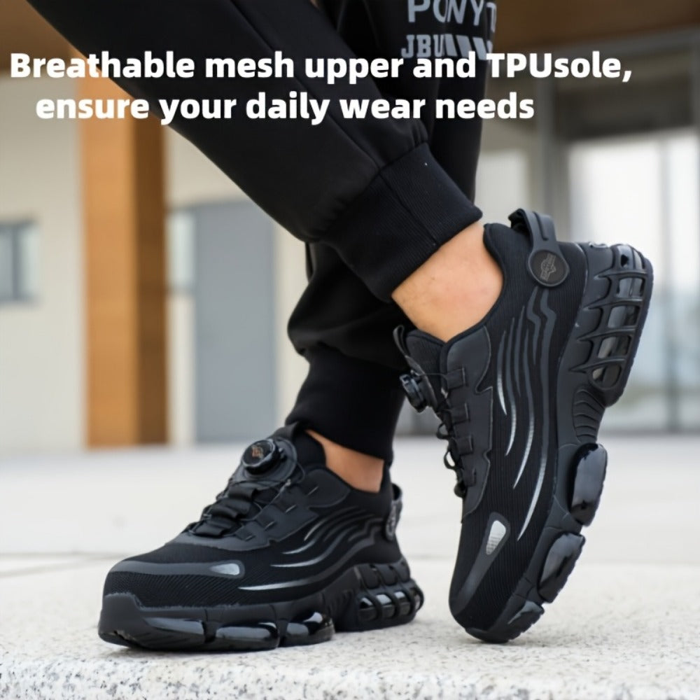 Men's Work & Safety Boots - Non-Slip Sole & Breathable Comfort