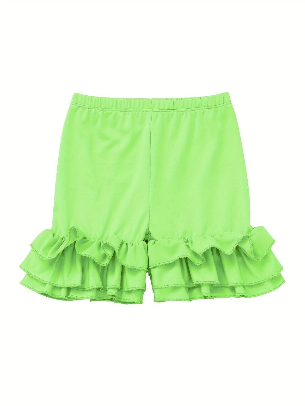 Girls' Solid Color Shorts - Summer 9189