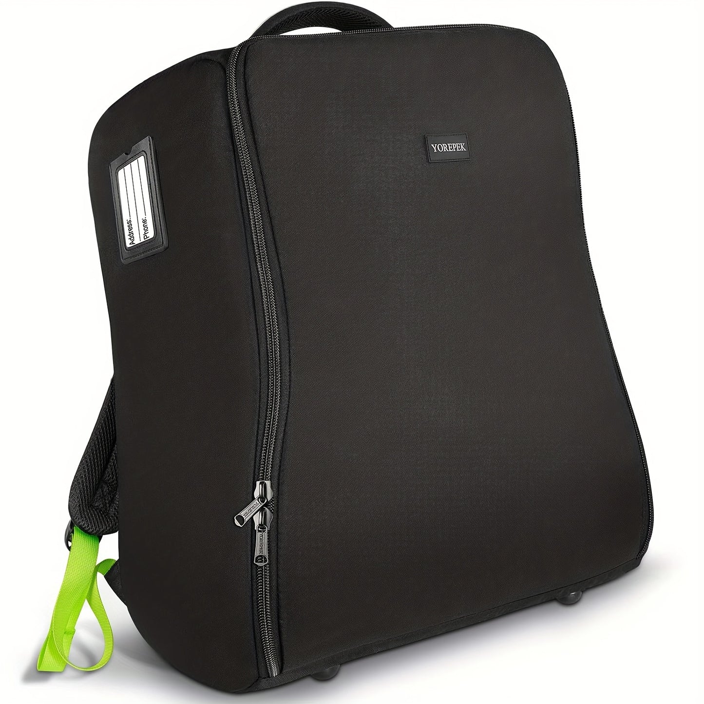 Padded Stroller Bag for Airplane Travel Fits for UPPA MINU, MINU V2/V3, Nuna TRVL, Gate Check Stroller Bag with Large Inner Mesh Pocket, Sturdy Stroller Storage Backpack for Accessories