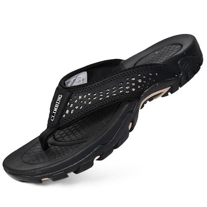 Men's Flip Flops - Slip-On for Beach & Water 407781