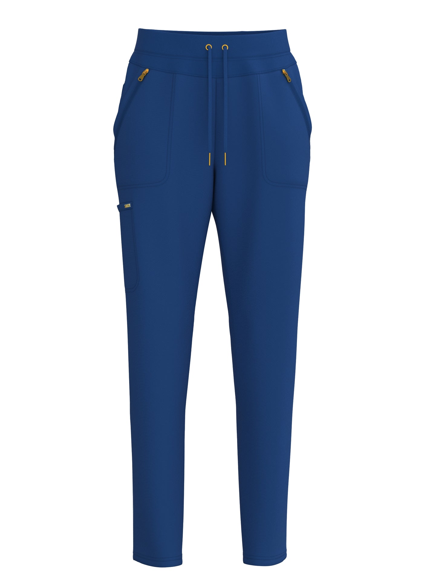 PandaFlex modern neck in Four-Way Stretch Fashion Scrubs Set V-Neck Short Sleeve Scrub Top & Straight Leg Cargo Pants for Nurses with zipper pockets 3372
