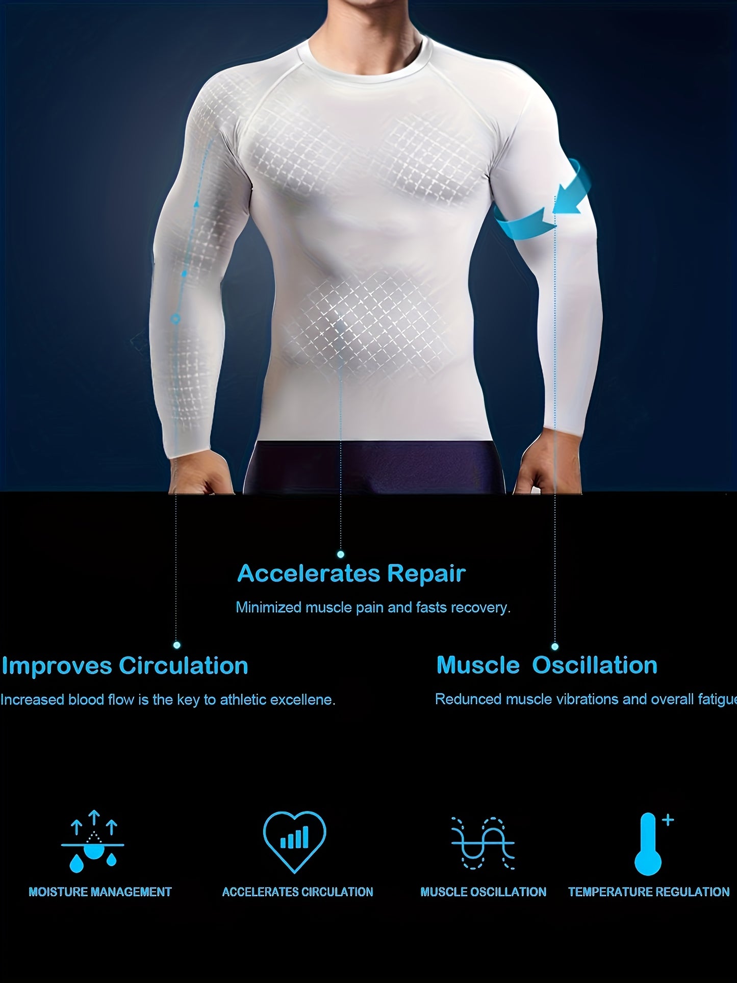 Kinglaman 5-Pack Workout Compression Shirts for Men Long/Short Sleeve Rash Guard Athletic Undershirts Sports Gear T-Shirts 2026 Valentine's Day Gifts