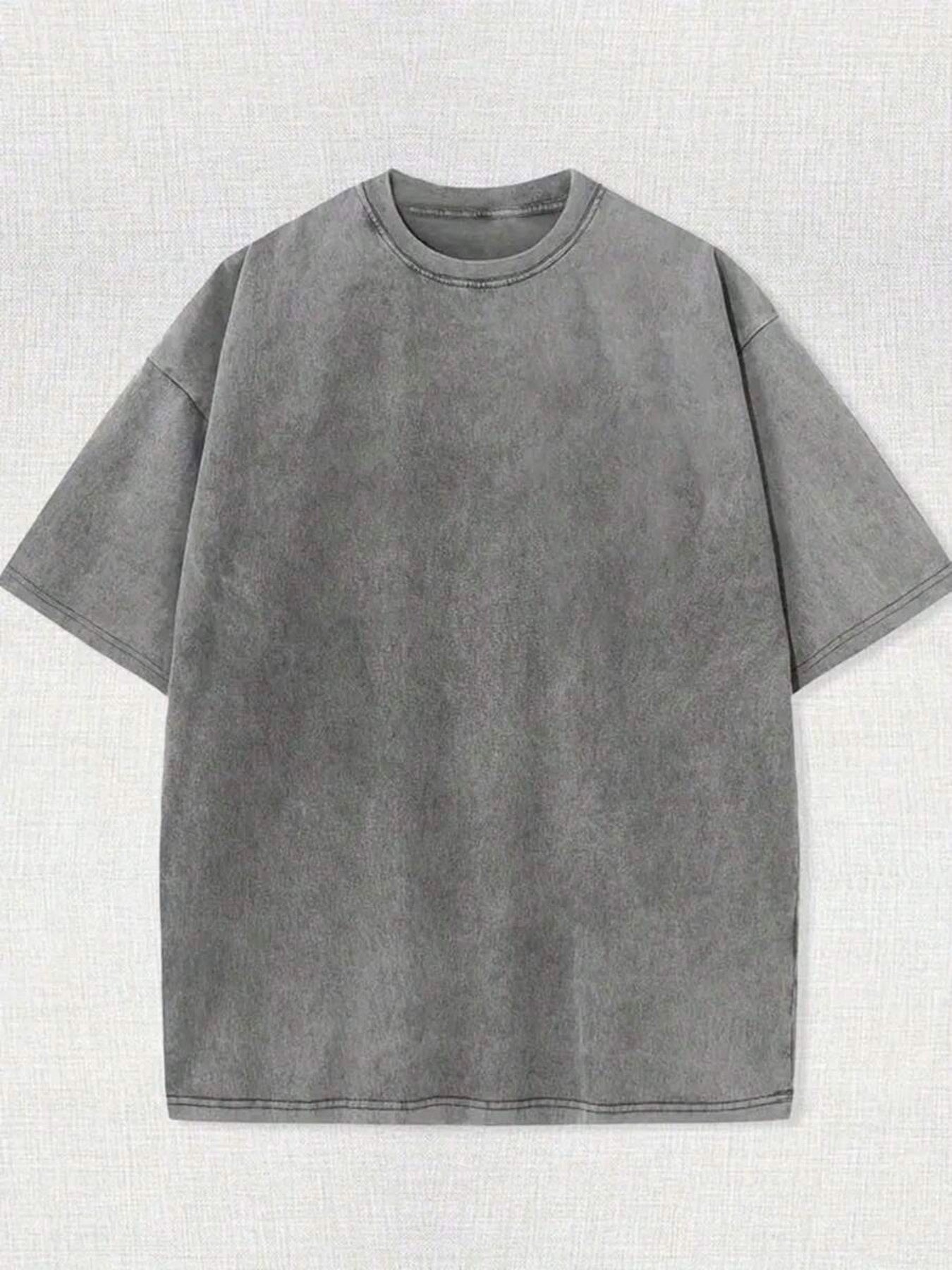 Coffee Brown Oversized Short-Sleeve T-Shirt - product view 17