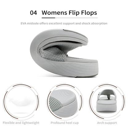 Womens Sandals - Comfortable Soft Sole Slides - Stylish Summer Beach Wear for Vacation, Poolside, Outdoor - Quick-Dry, Breathable - Women's Support Flip Flops Comfortable Thong Sandals