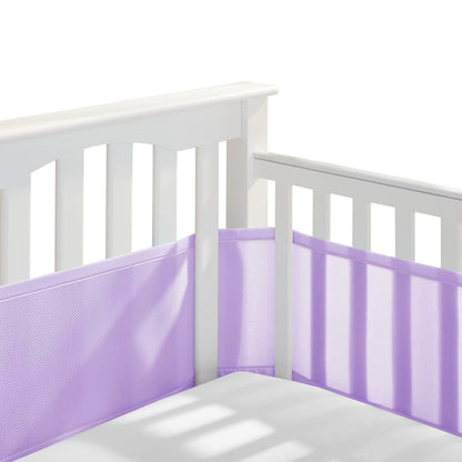 Breathable Crib Liner - 3 mm Mesh Arm Protection