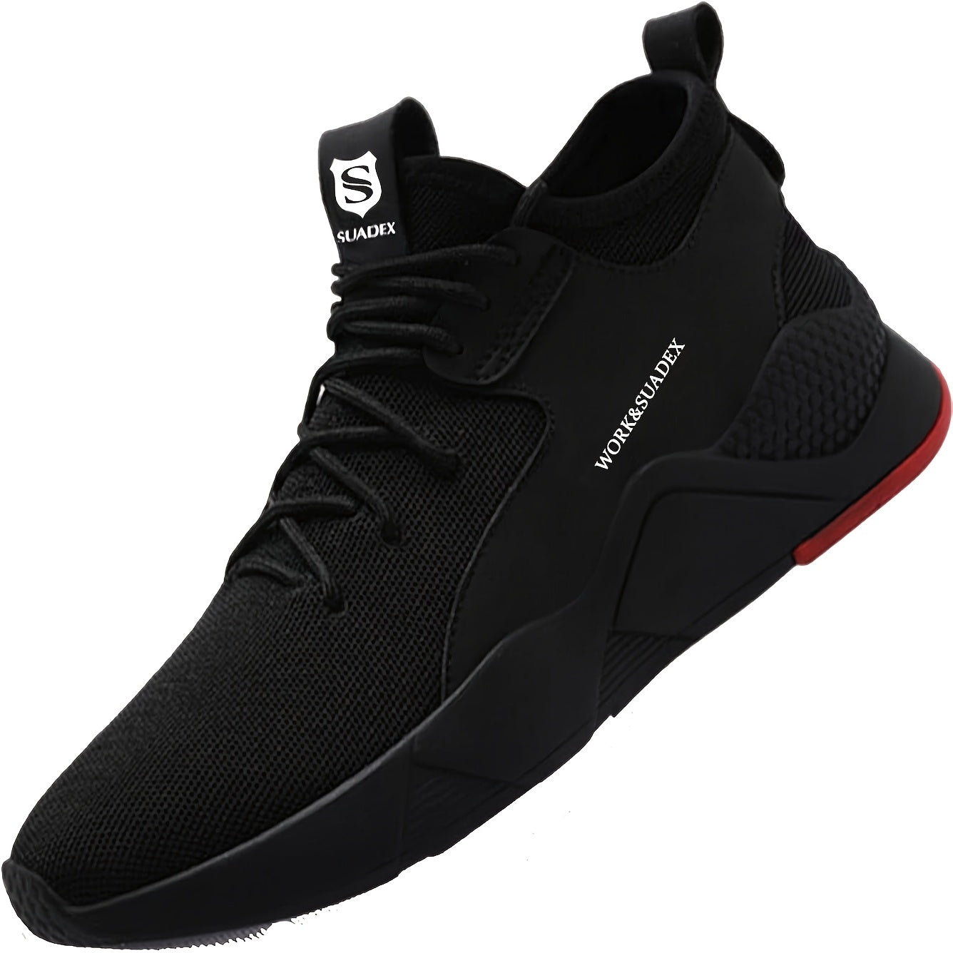Mens Steel Toe Shoes for Womens Lightweight Safety Work Sneakers Construction Breathable