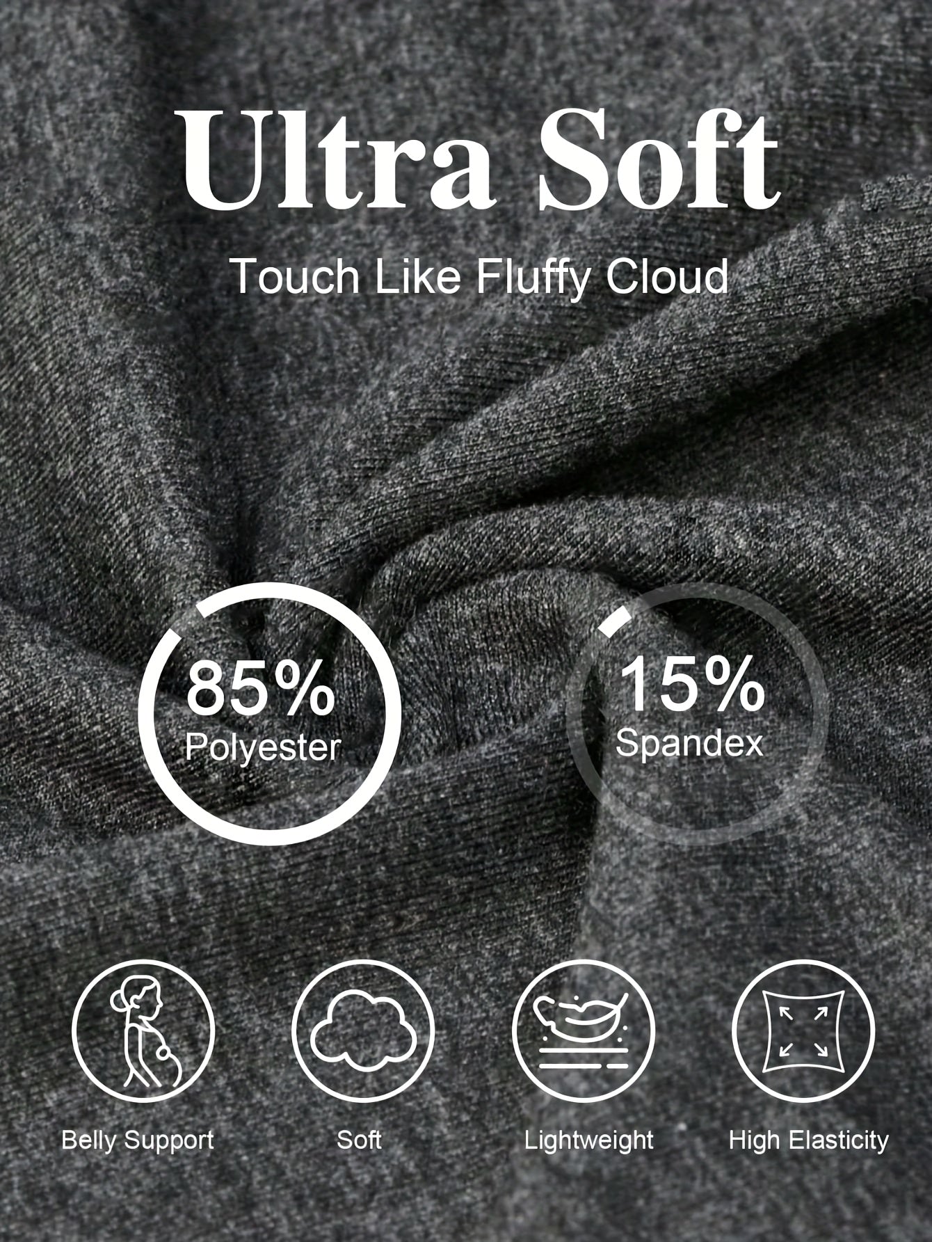 Women's Mixed colors Polyester High-Waist Leggings - product view 10