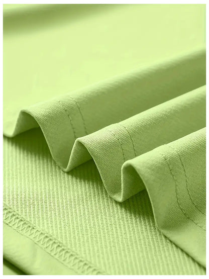 White + Black + Grass Green Polyester Floral V-Neck Clothing & Accessories - product view 6