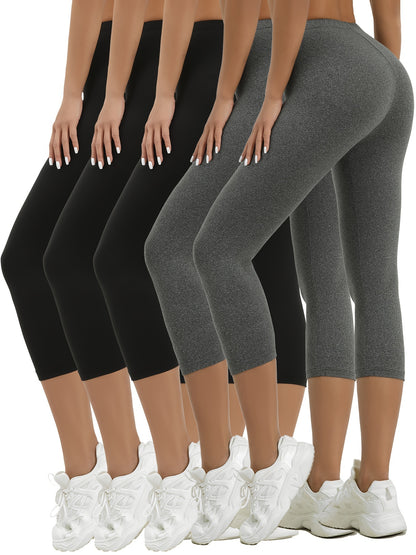 Women's 5 Black Polyester Pants - product view 10