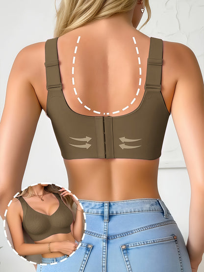 6pcs Seamless Sports Bra for Women, Comfortable, Breathable And Soft, with Detachable Breast Pads, Wide Shoulder Straps, Fully Covered Without Steel Rings. Suitable for Fitness, Running, Yoga Exercise And Daily Casual Underwear.