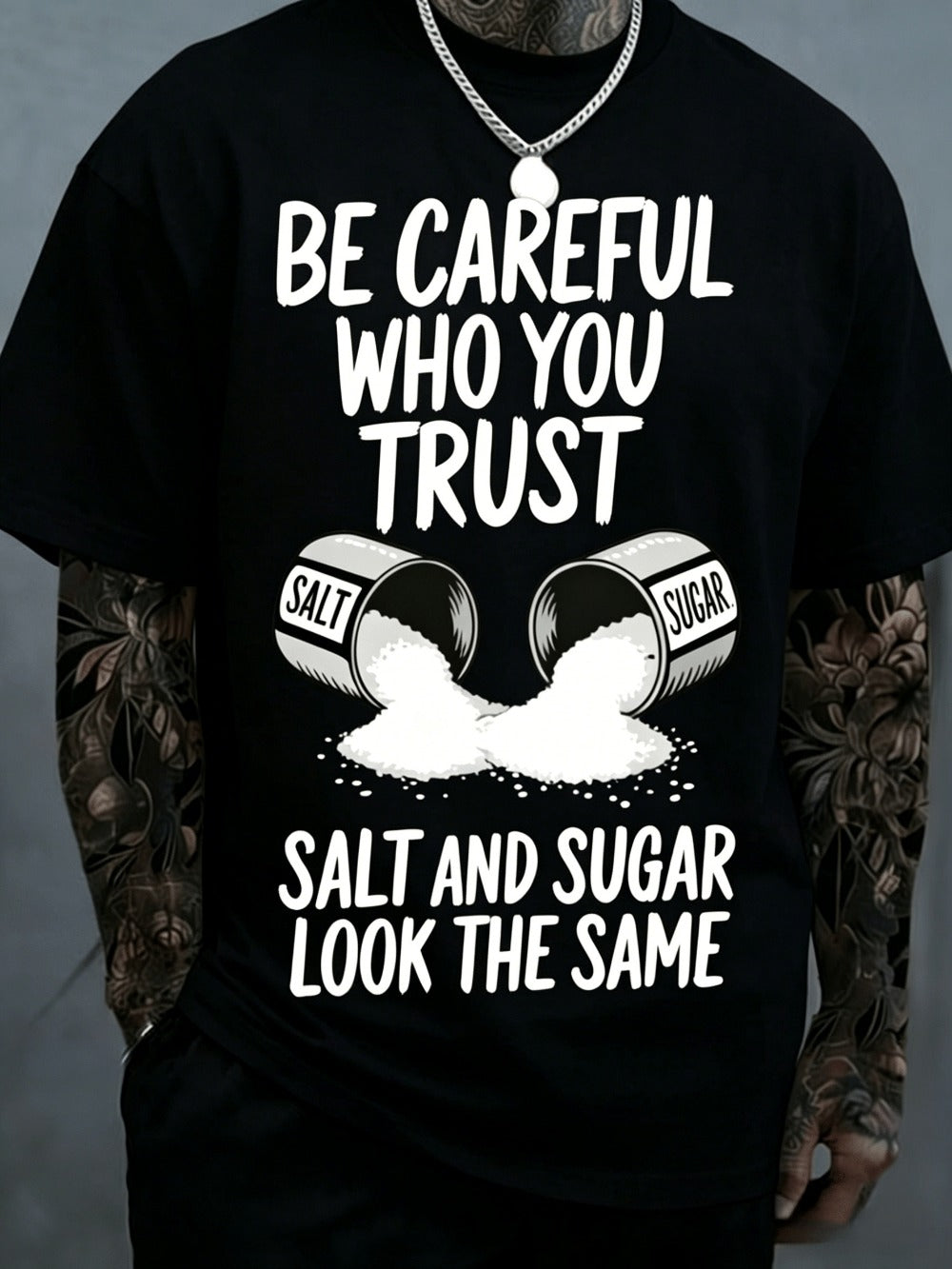 Men's Graphic T-Shirt - Round Neck Short Sleeve Travel Style