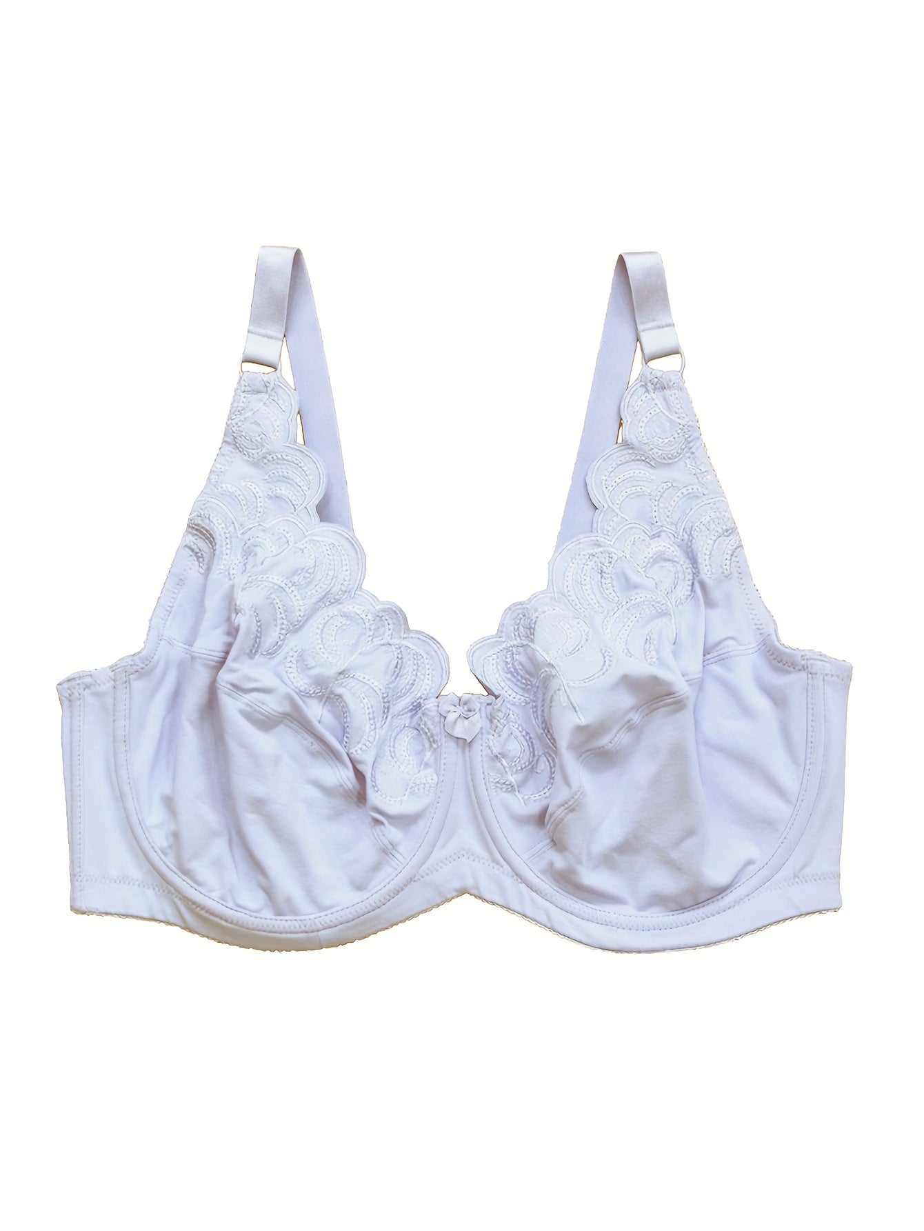 Plus Size Bra Unlined Minimizer Women Underwear Underwire Sexy Big Size 36-46C-F