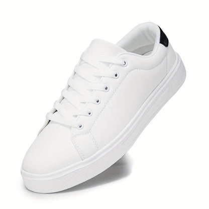 [Sneakers] Men'S Shoes 2025 Spring New White Shoes Breathable Sports Leisure Trendy Casual Shoes Hot Style