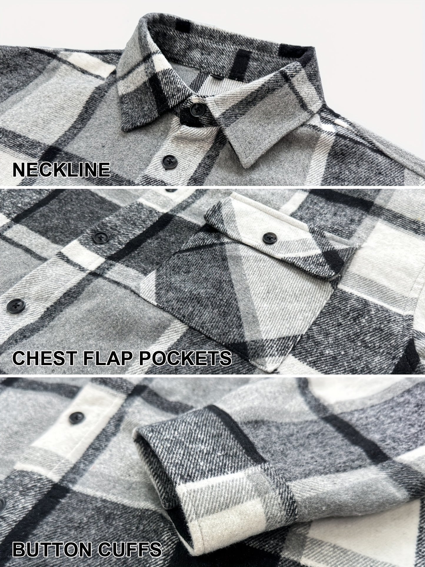 This Unisex, Retro-style Casual Shirt Features A Classic Plaid Design And A Minimalist Aesthetic. The Collared Design Makes It Suitable For Year-round Wear, And The Loose, Comfortable Fit Caters To Various Styling Needs. A Small Gift Is Included.